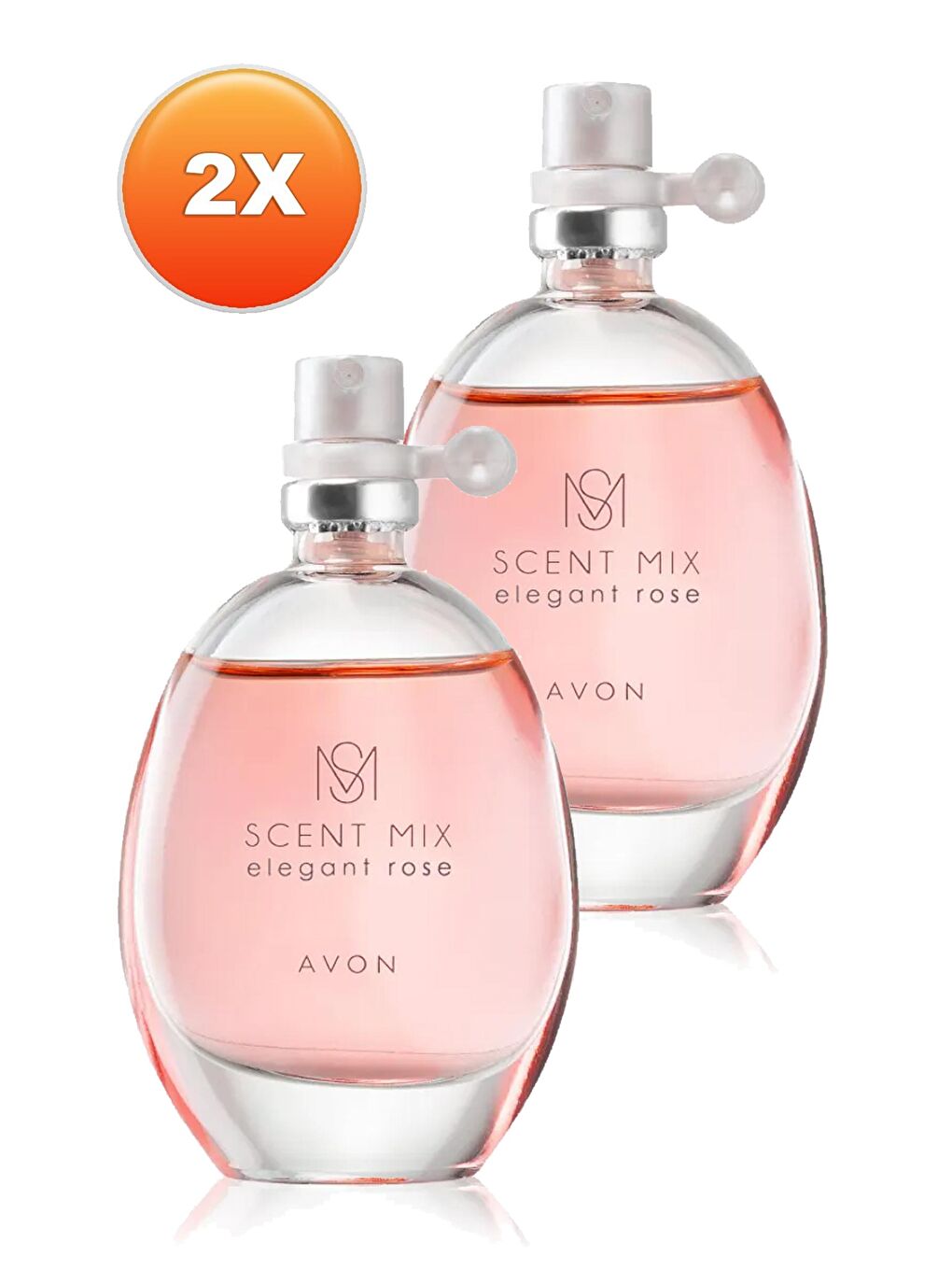 AVON Renksiz Scent Mix Elegant Rose Kadın Parfüm Edt 30 Ml. İkili Set - 1