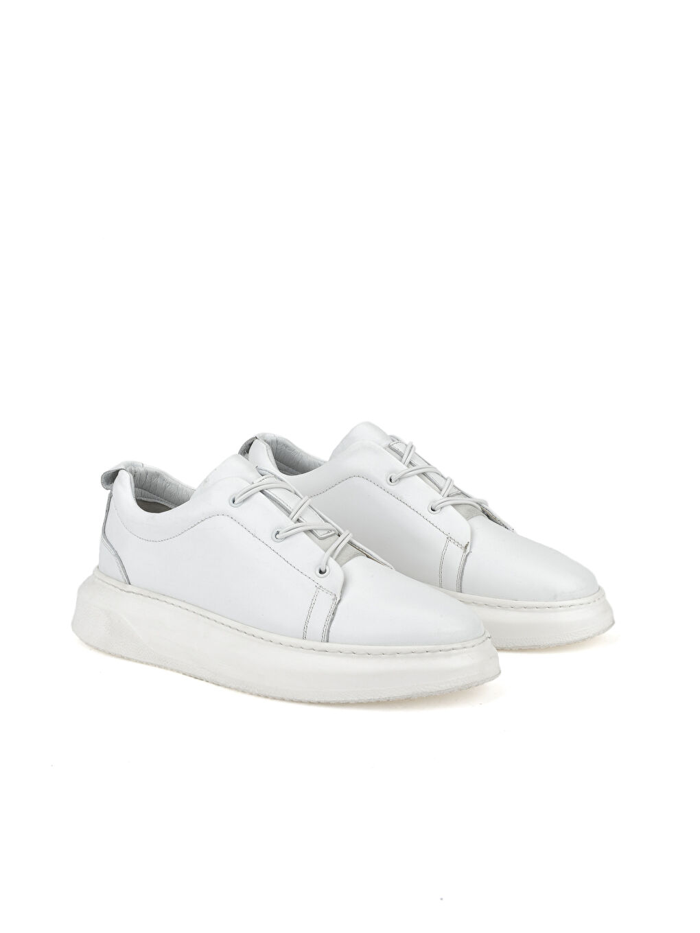 Ziya Ayakkabı Erkek Hakiki Deri Sneaker 151987Z133 Beyaz - 1
