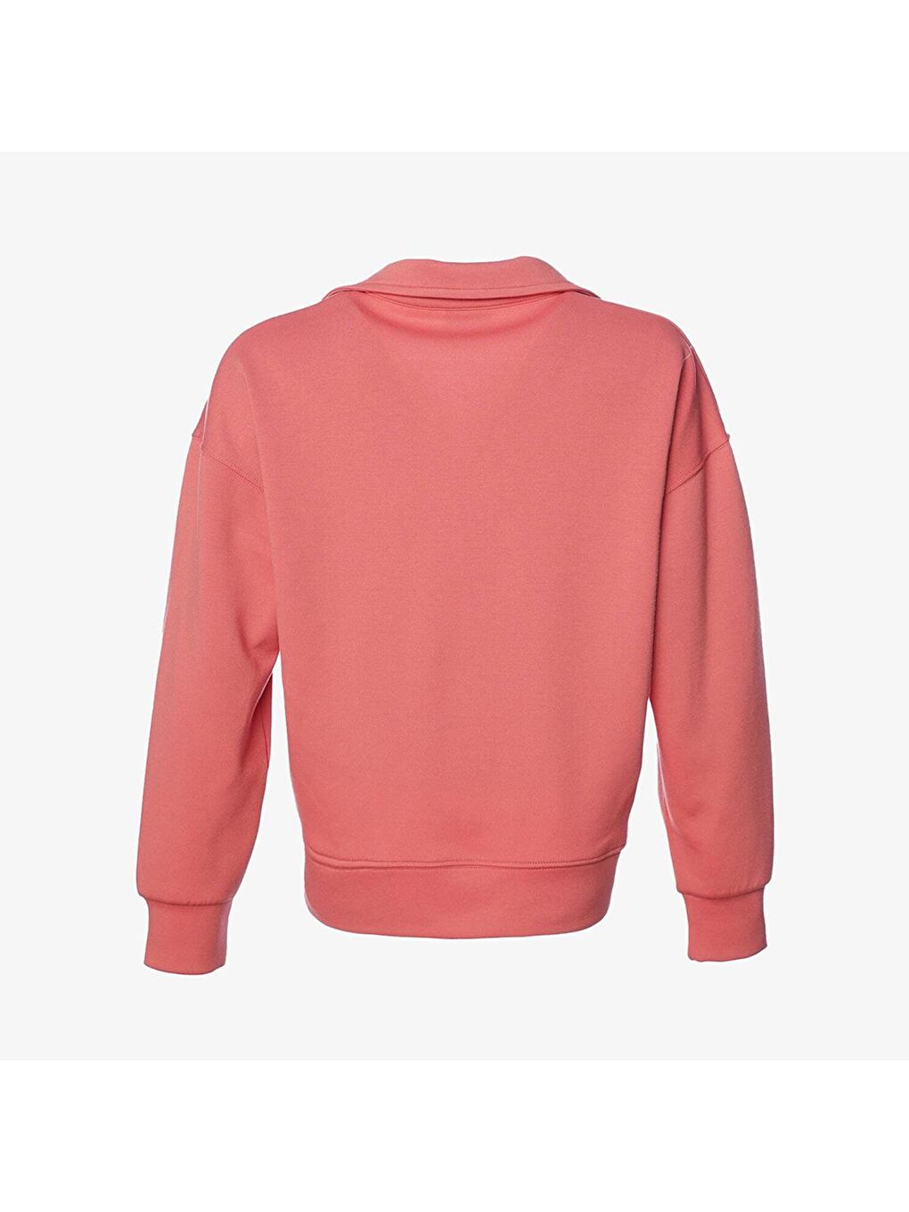 Hummel Kırmızı Bolette Kadın Kırmızı Klasik Yaka Sweatshirt - 2