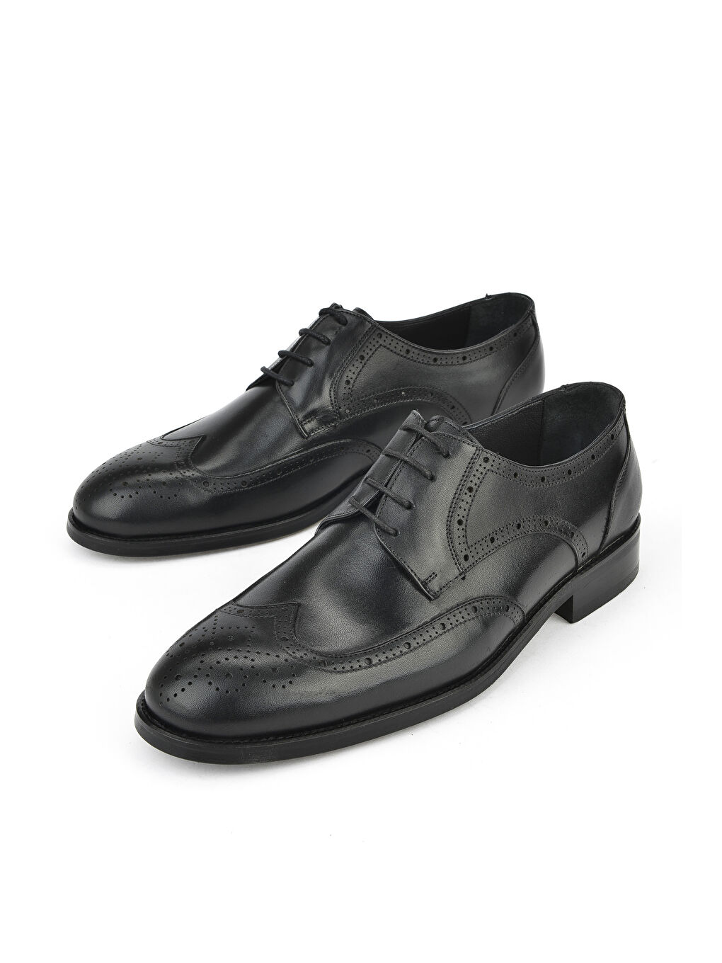 Erkek Hakiki Deri Klasik Ayakkabı 1511027Z409 Siyah-4