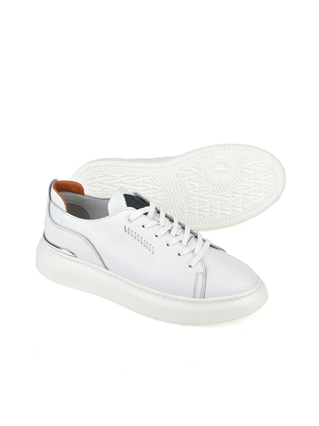 Ziya Ayakkabı Erkek Hakiki Deri Sneaker 151987Z024 Beyaz - 3