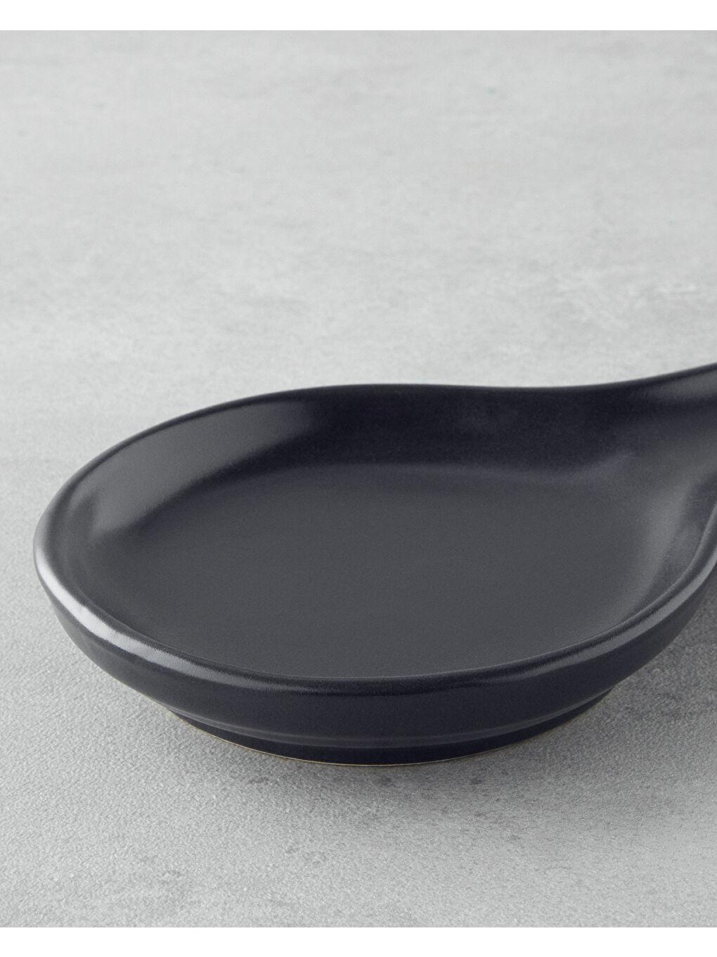 Seramik Kaşıklık 27 cm Siyah-2
