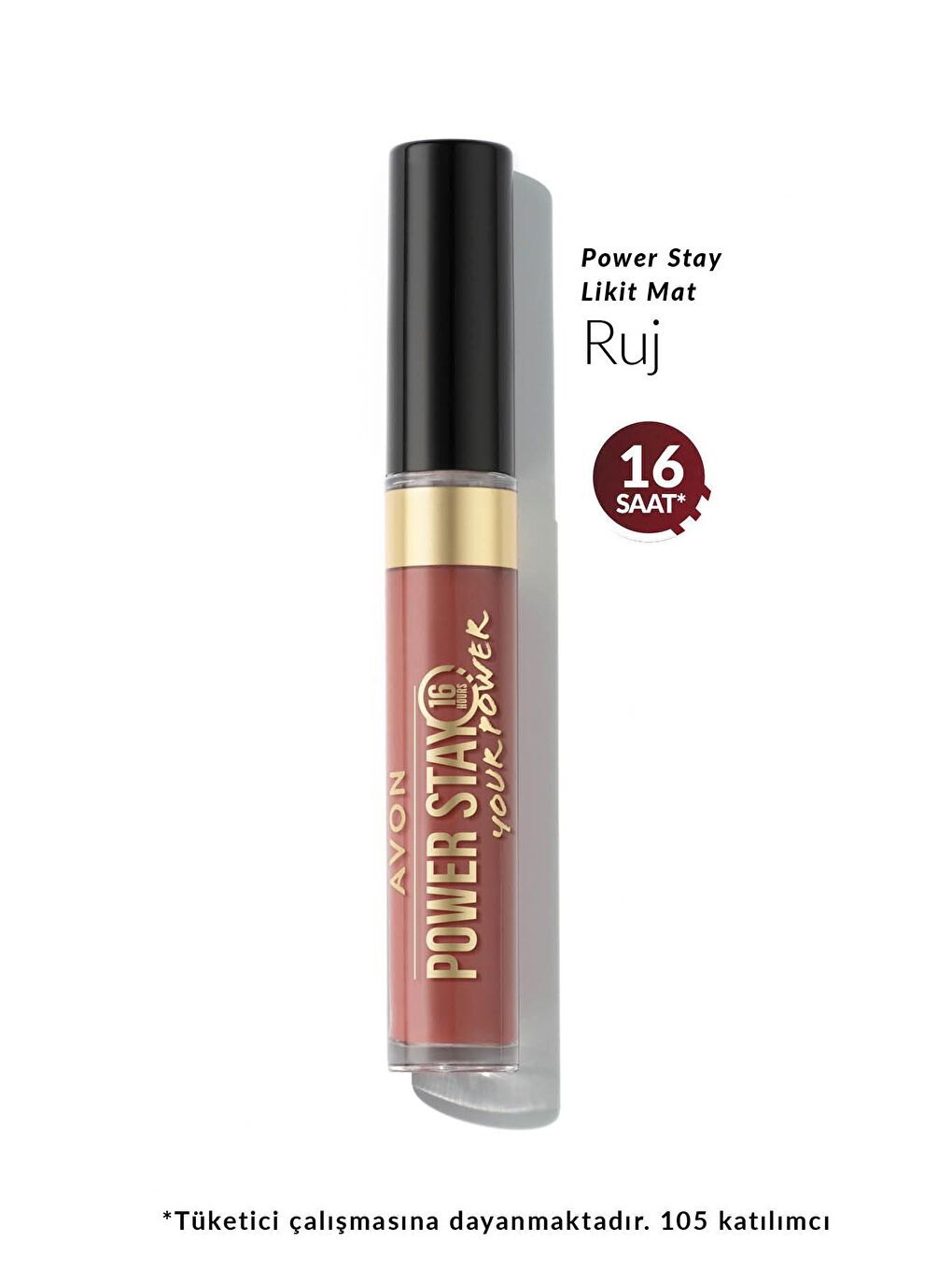 AVON Power Stay Likit Ruj Thriving Taupe - 1