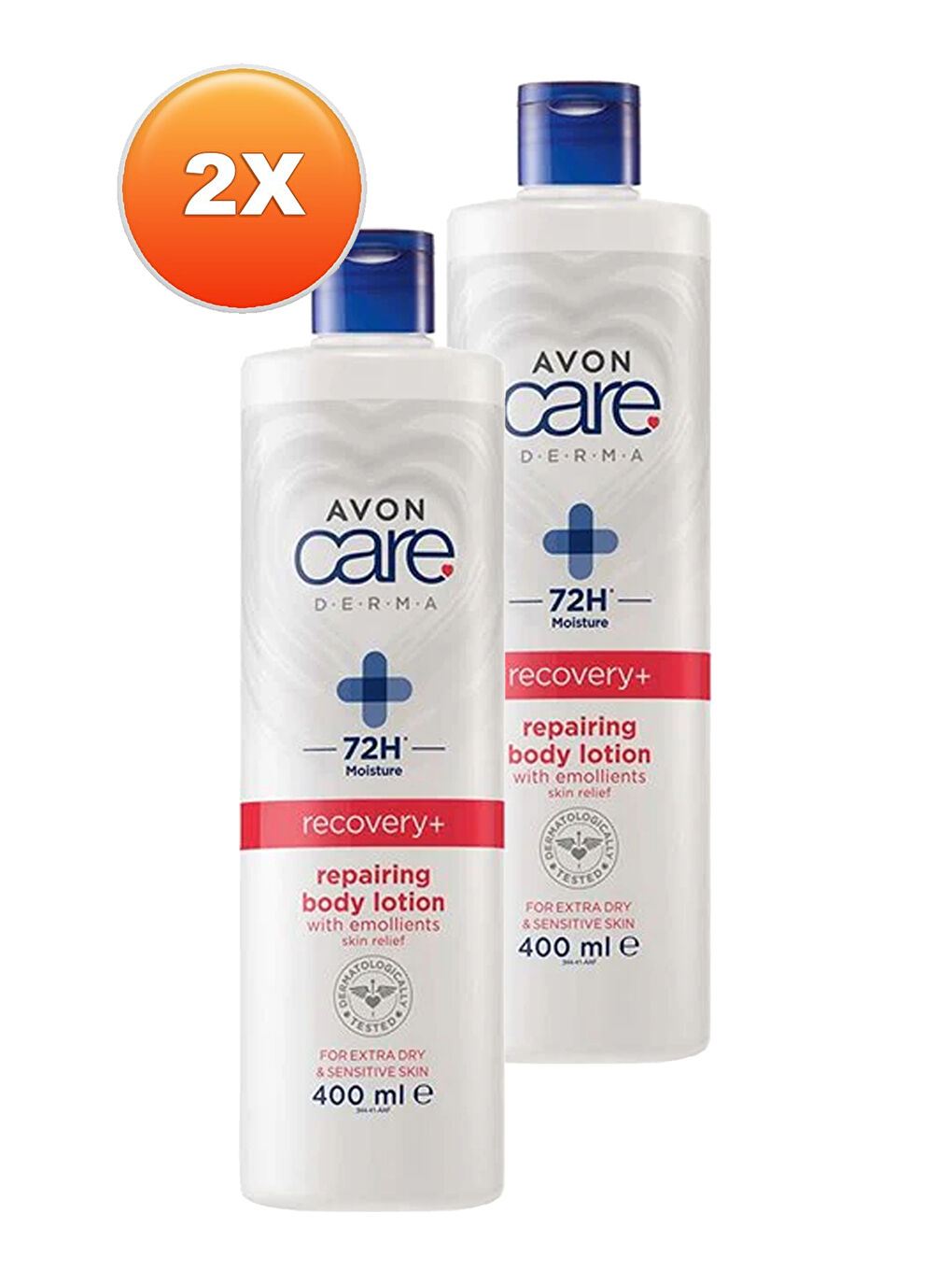 AVON Care Derma Recovery+ Repairing Çok Kuru Ciltler için Vücut Losyonu 400 Ml. İkili Set - 1