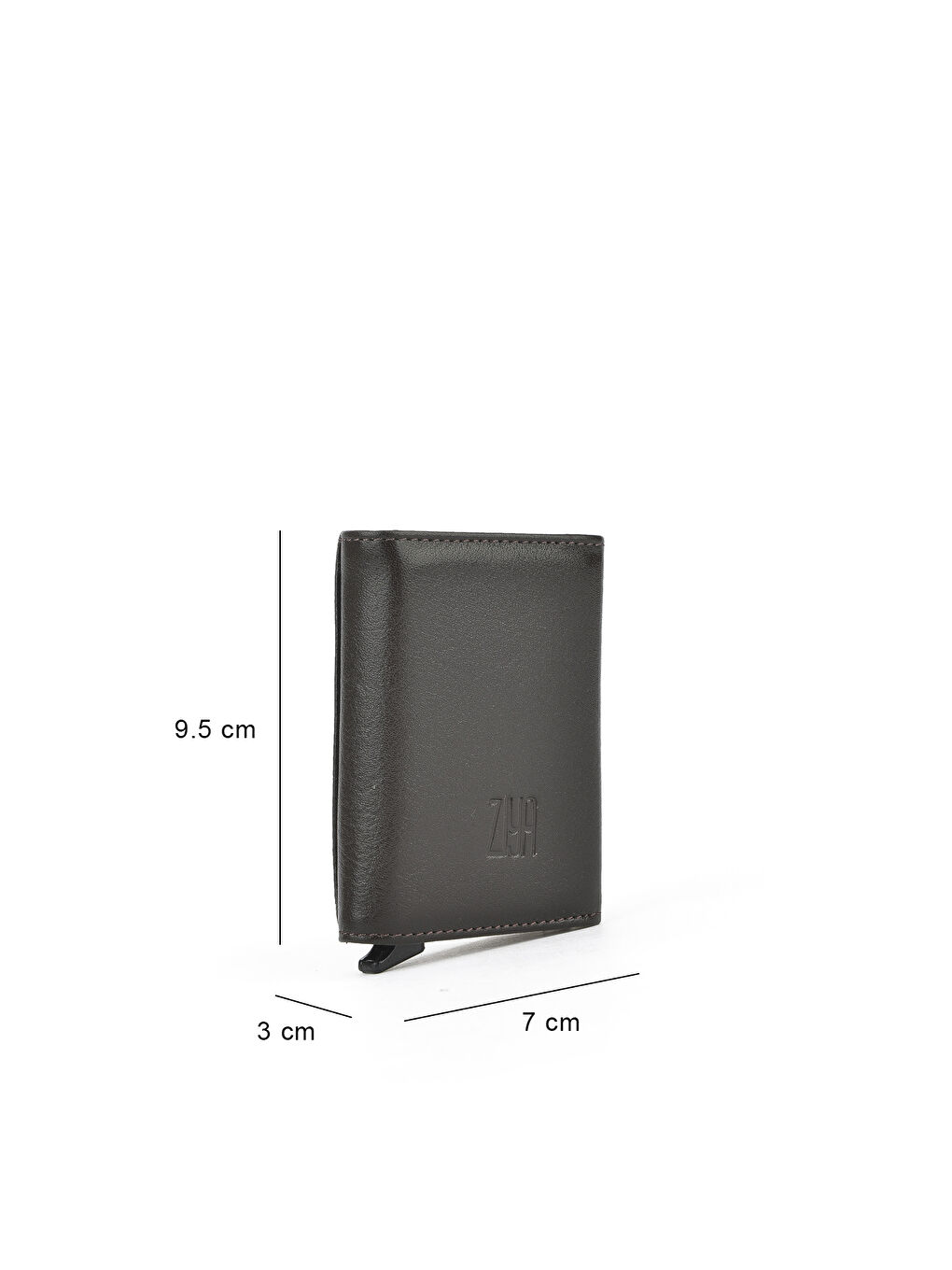 Kahverengi Erkek Hakiki Deri Mekanizmalı Cüzdan 1519841ZYMK13 Acı Kahve-1