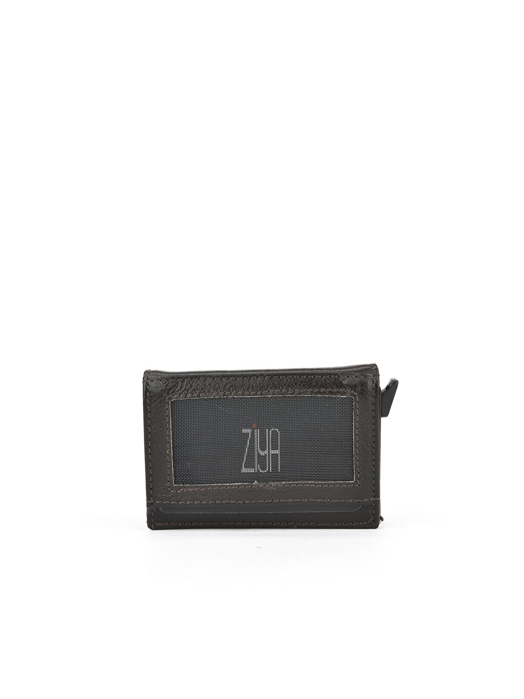 Kahverengi Erkek Hakiki Deri Mekanizmalı Cüzdan 1519841ZYMK13 Acı Kahve-3