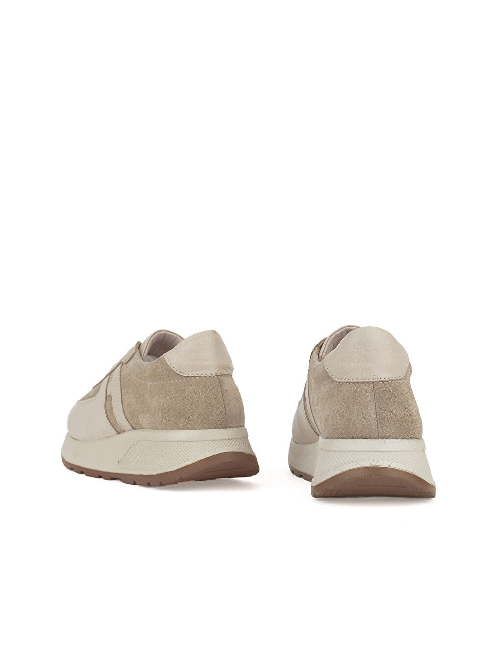 Kadın Hakiki Deri Sneaker 1511050Z2050 Bej-2