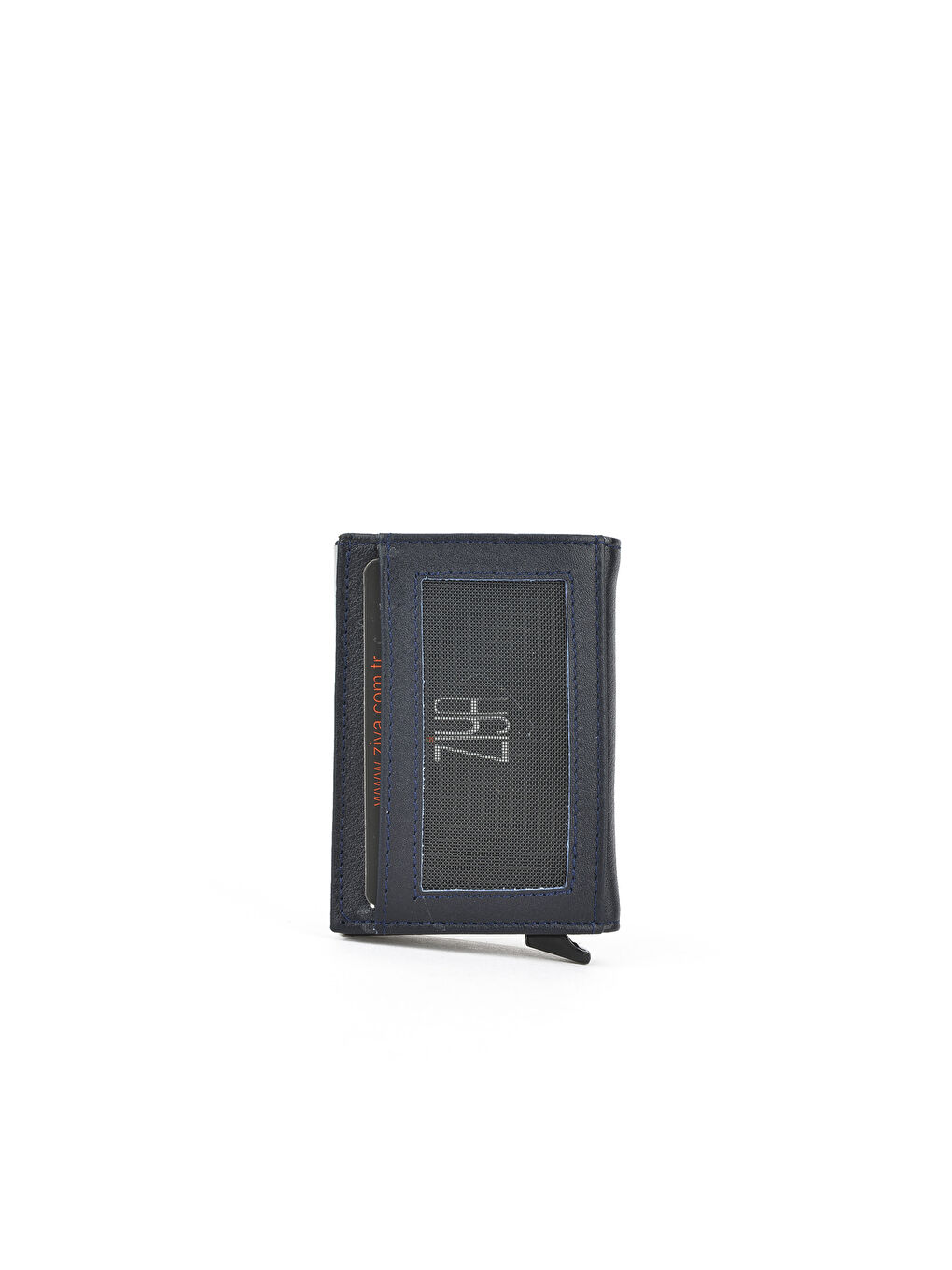 Erkek Hakiki Deri Mekanizmalı Cüzdan 1519841ZYMK13 Lacivert-3