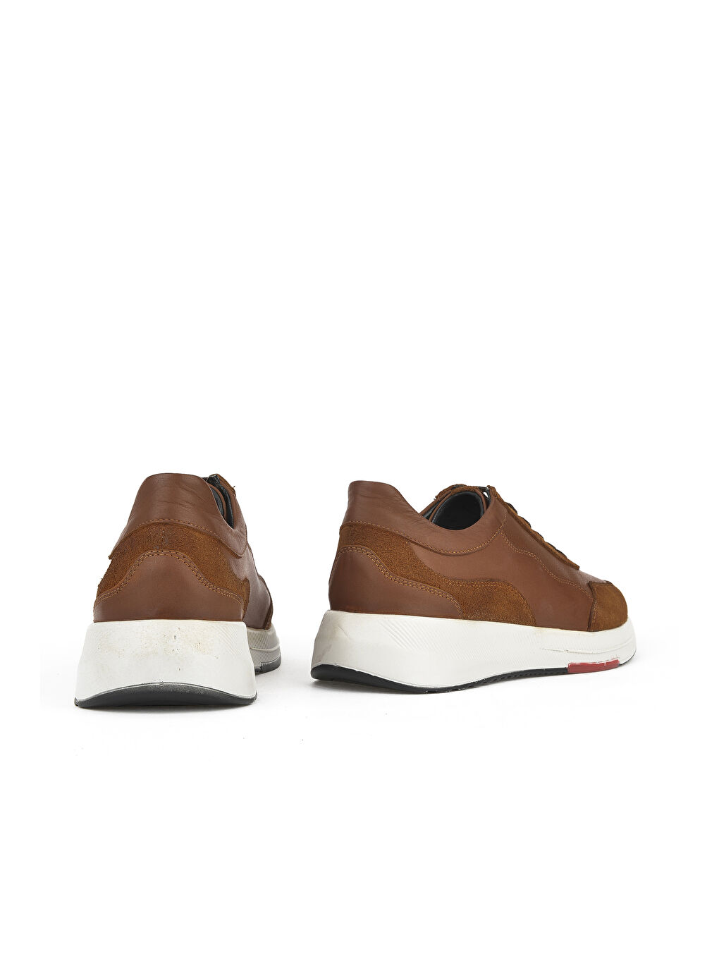 Kahverengi Erkek Hakiki Deri Sneaker 151423Z520 Taba-2