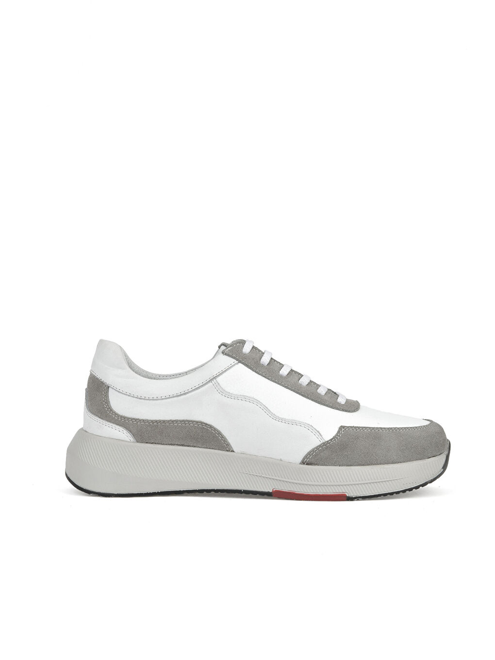 Erkek Hakiki Deri Sneaker 151423Z520 Beyaz