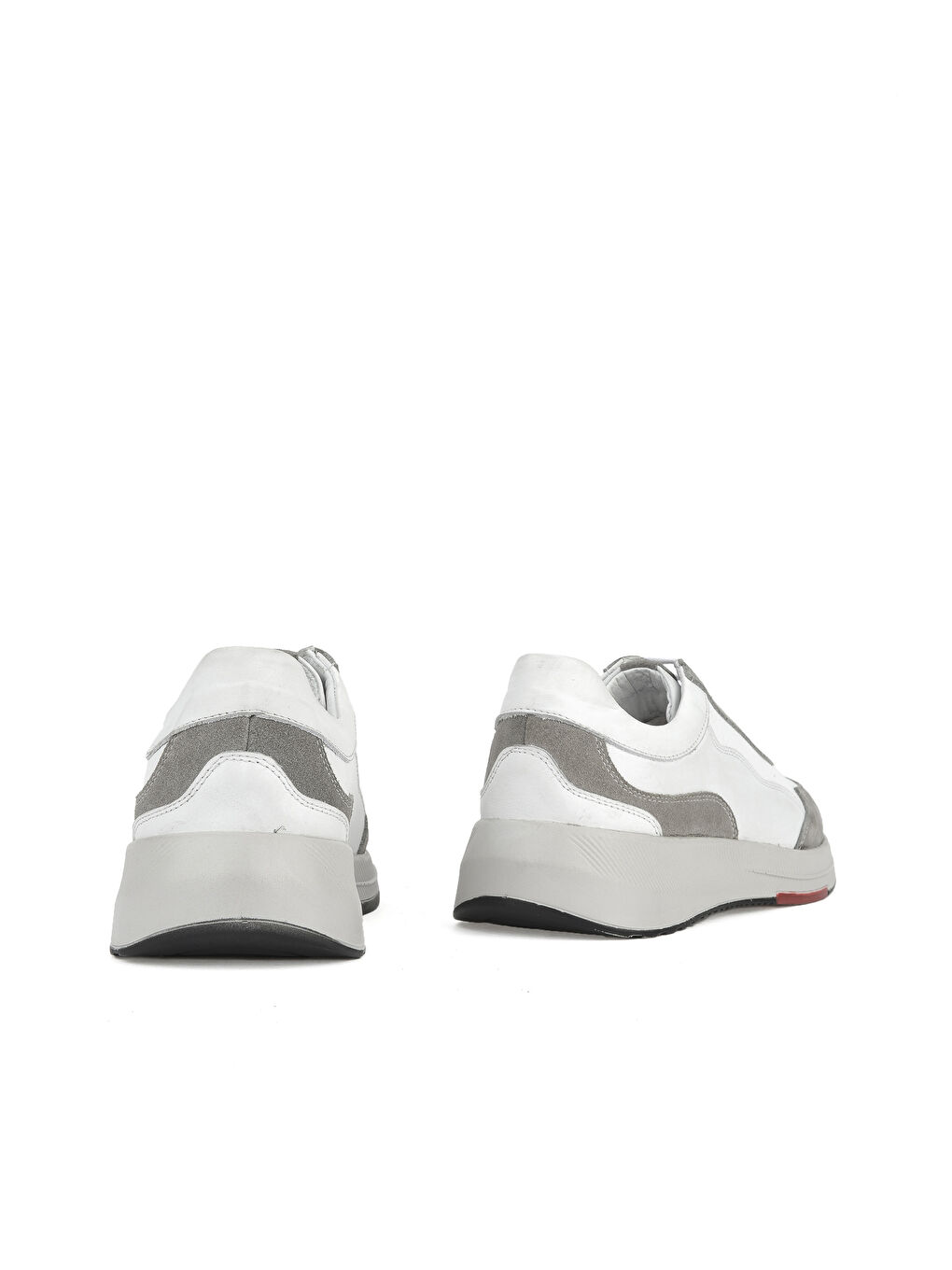 Erkek Hakiki Deri Sneaker 151423Z520 Beyaz-2