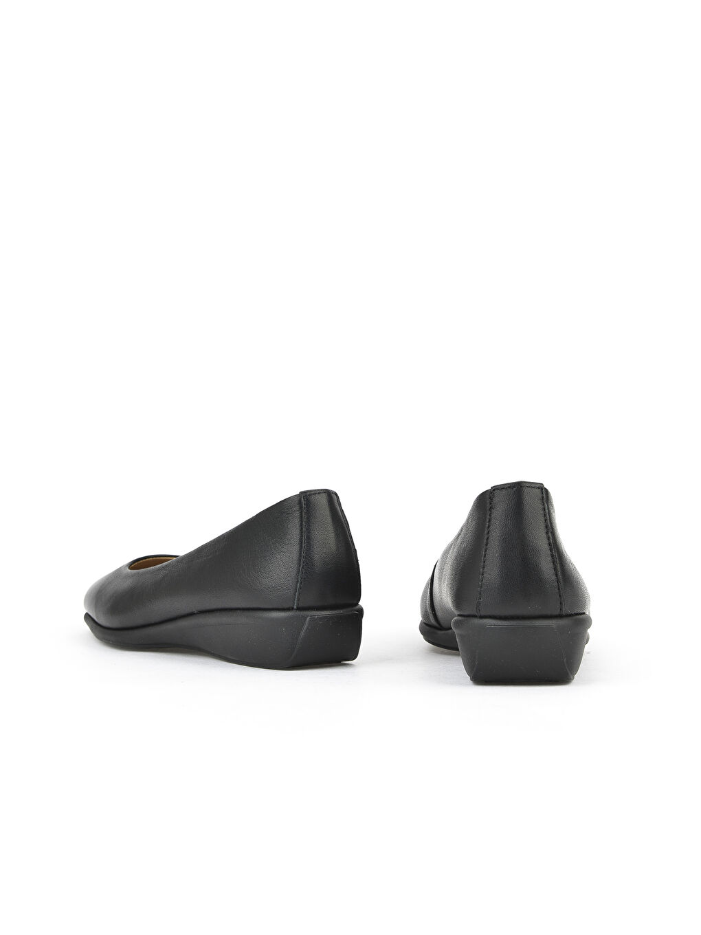 Kadın Hakiki Deri Konfor Babet 1511050Z2220 Siyah-5