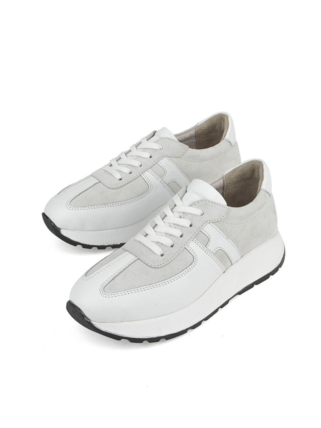 Kadın Hakiki Deri Sneaker 1511050Z2050 Beyaz-4