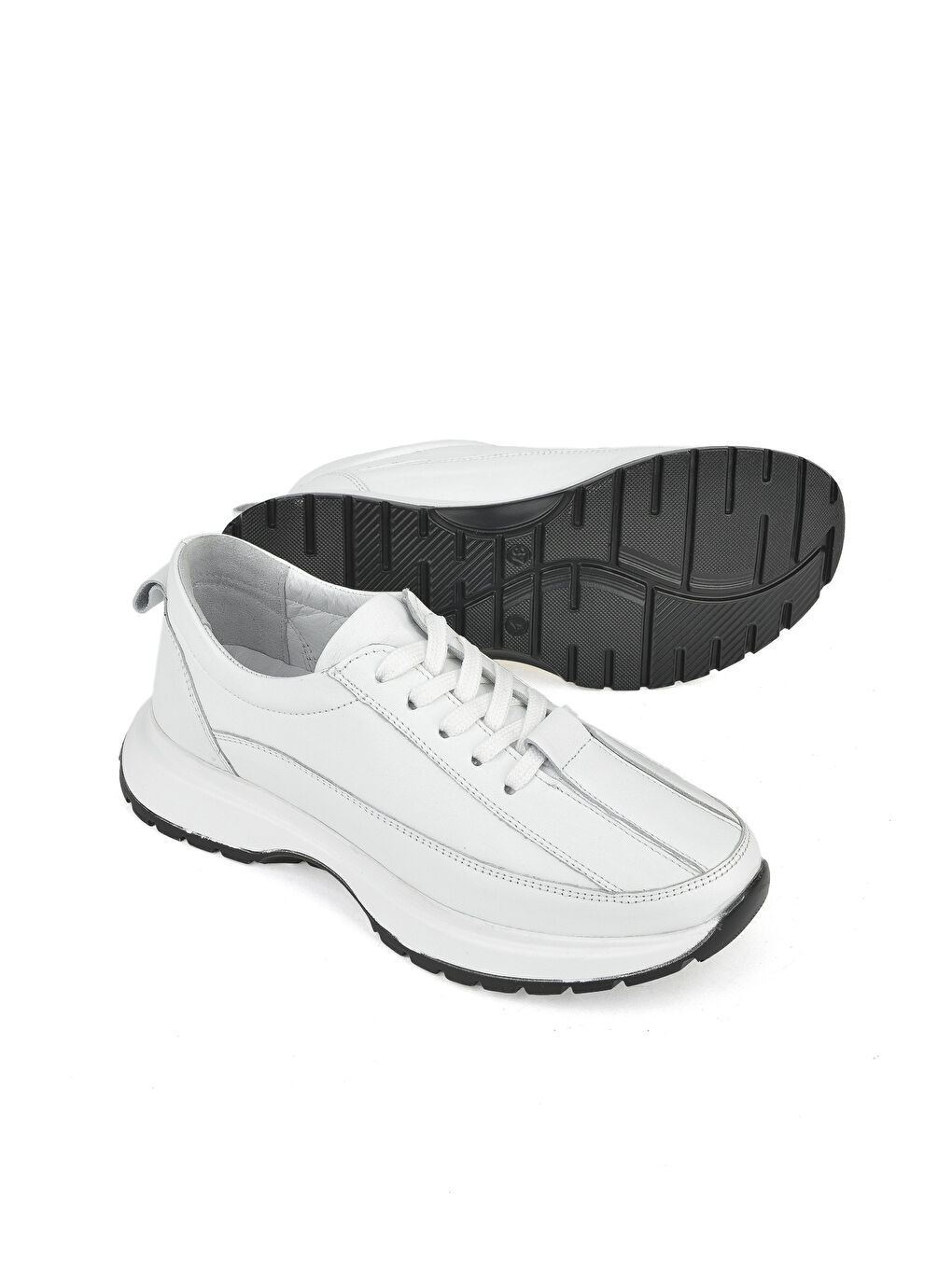 Kadın Hakiki Deri Sneaker 1511050Z2052 Beyaz-3