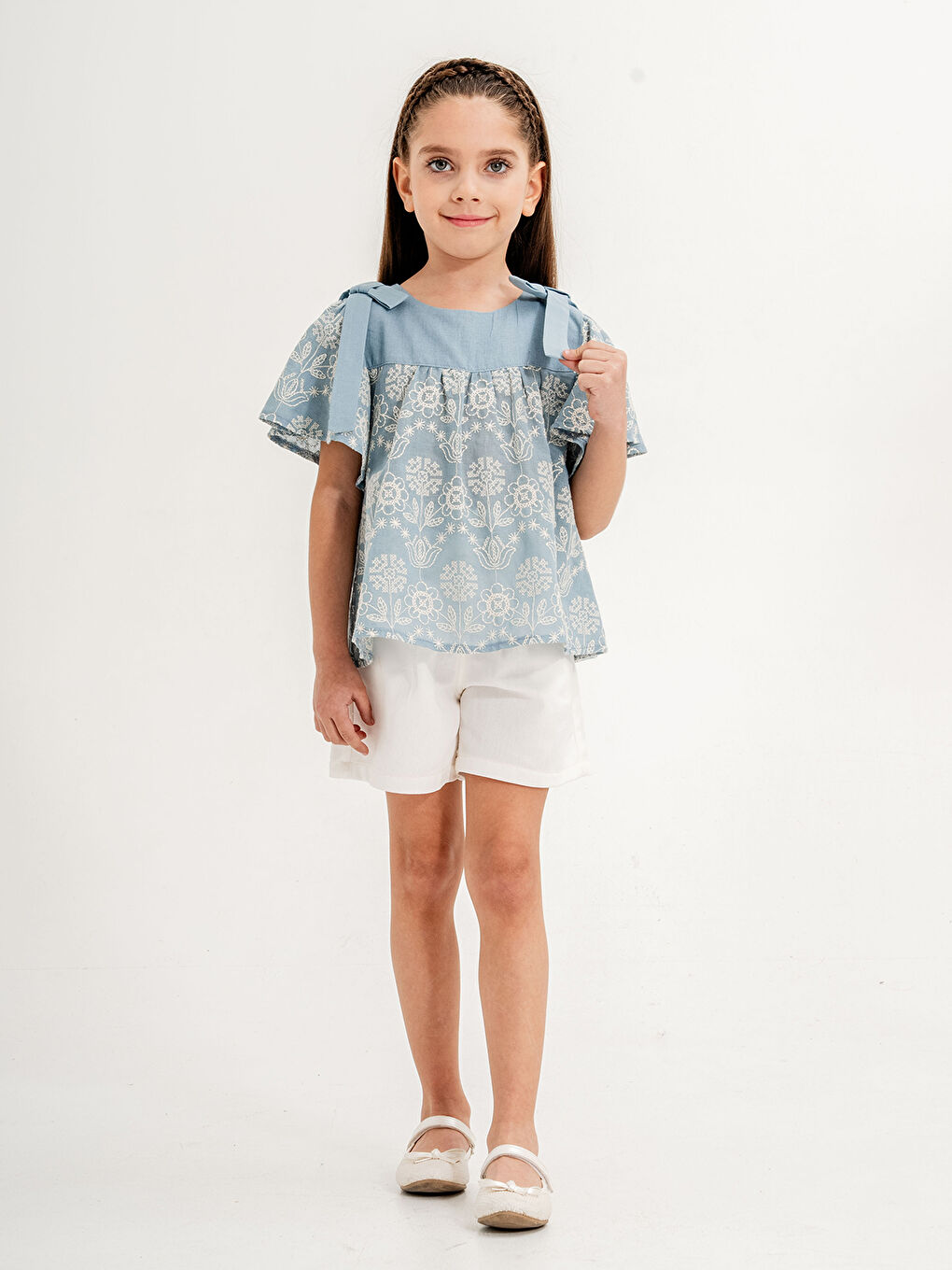 Kız Çocuk Takım 6-9 Yaş Mavi-2