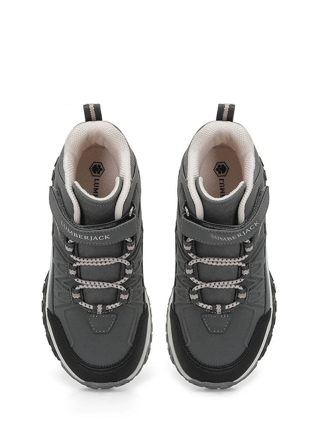 FLORA 4PR Gri Kız Çocuk Outdoor Bot-3