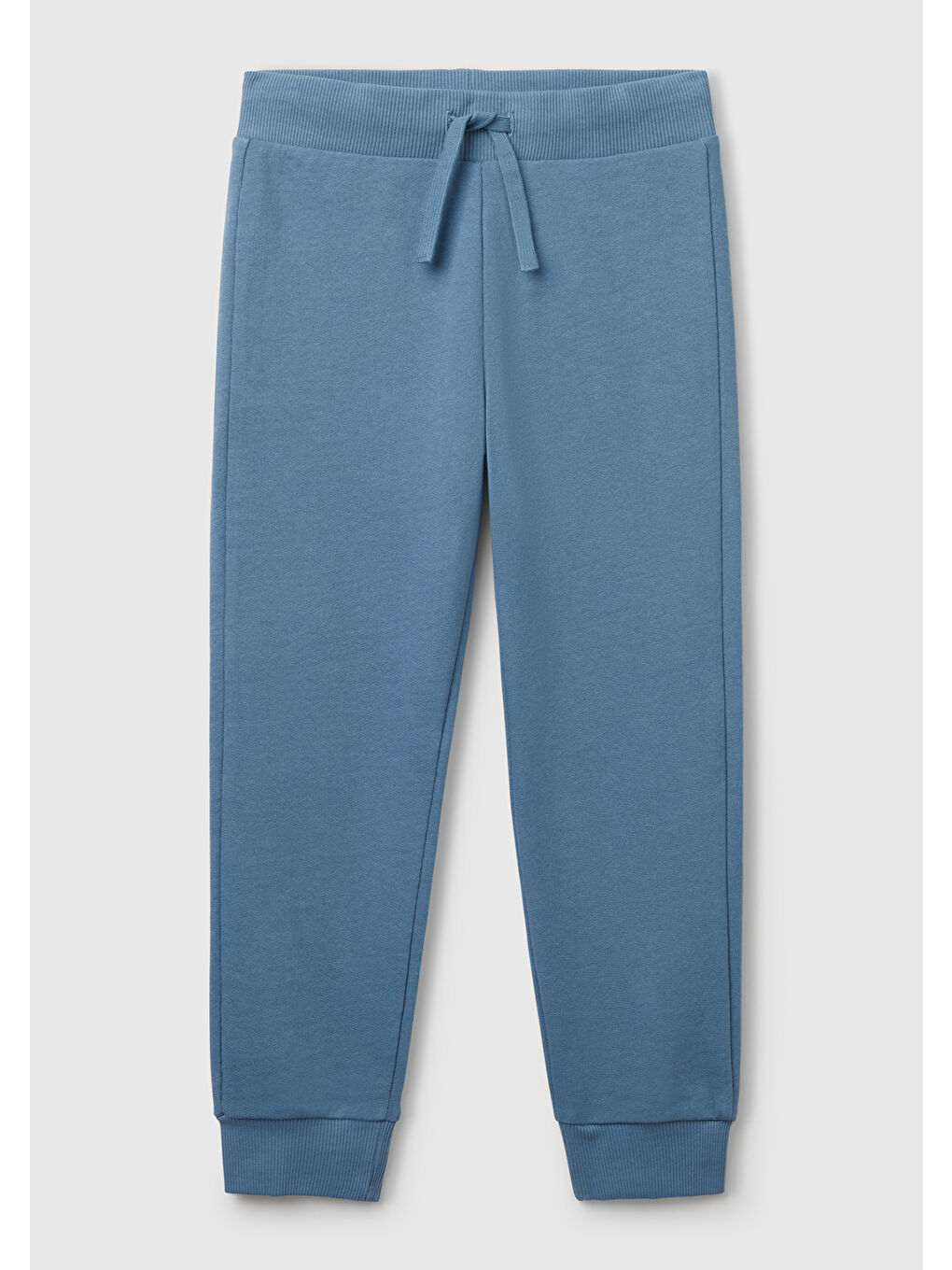 Erkek Çocuk Havacı Mavi Arka Cebi Etiket Logolu Eşofman Altı