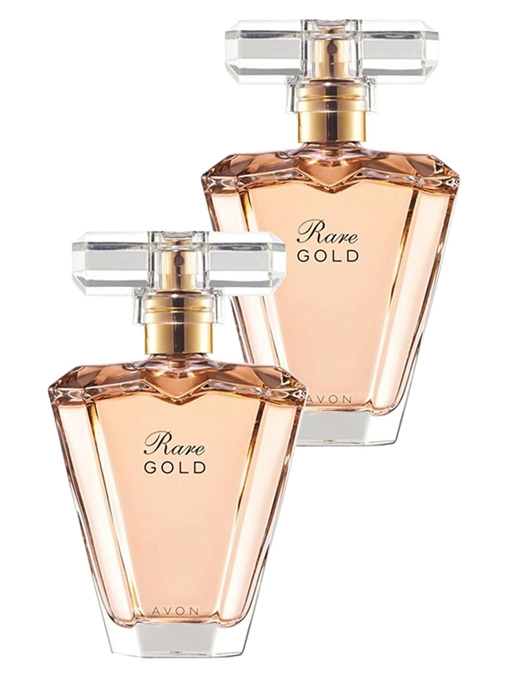 AVON Renksiz Rare Gold Kadın Parfüm Edp 50 Ml. İkili Set