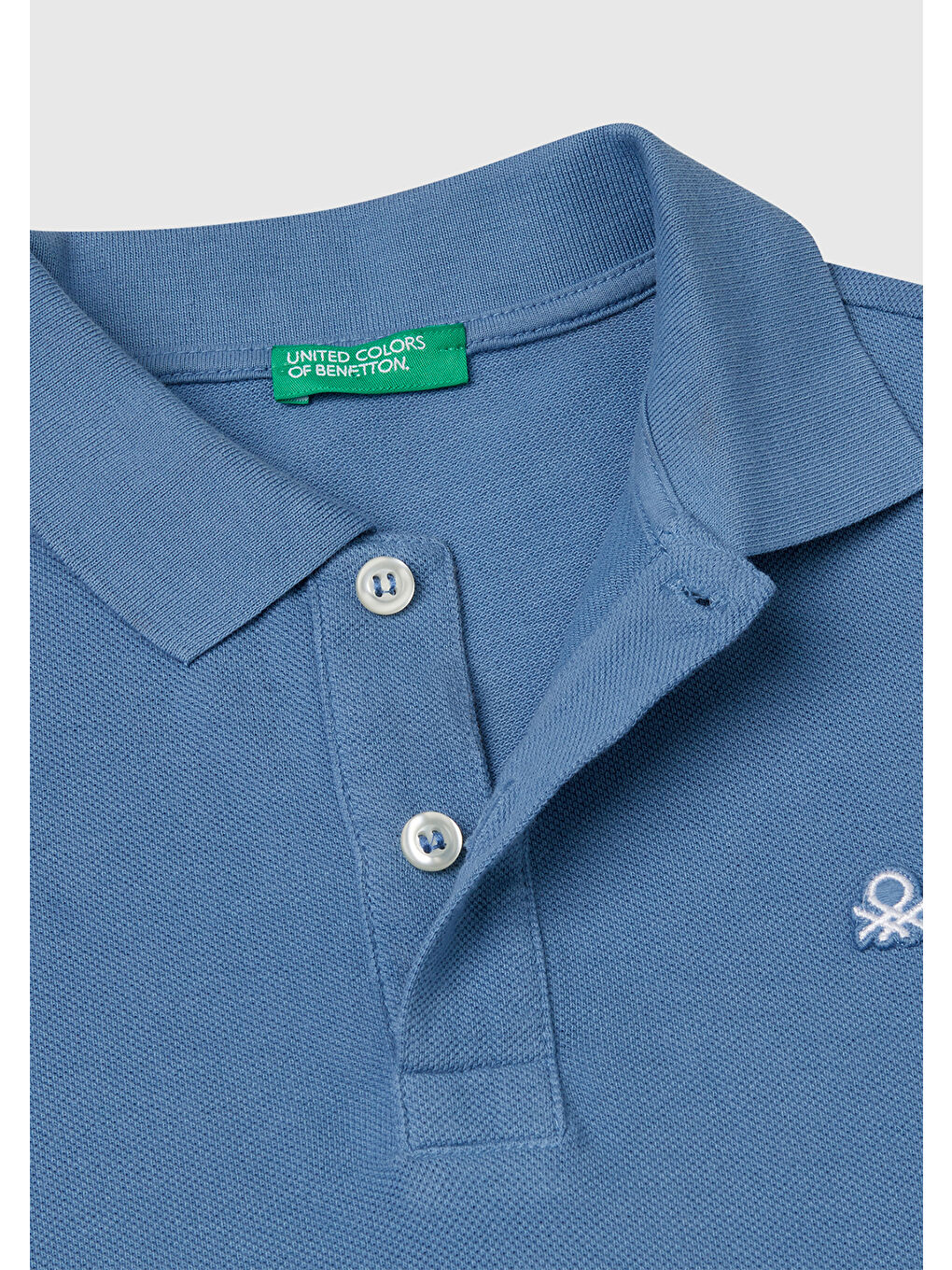 Erkek Çocuk Havacı Mavi Logolu Pike Polo Tişört-2