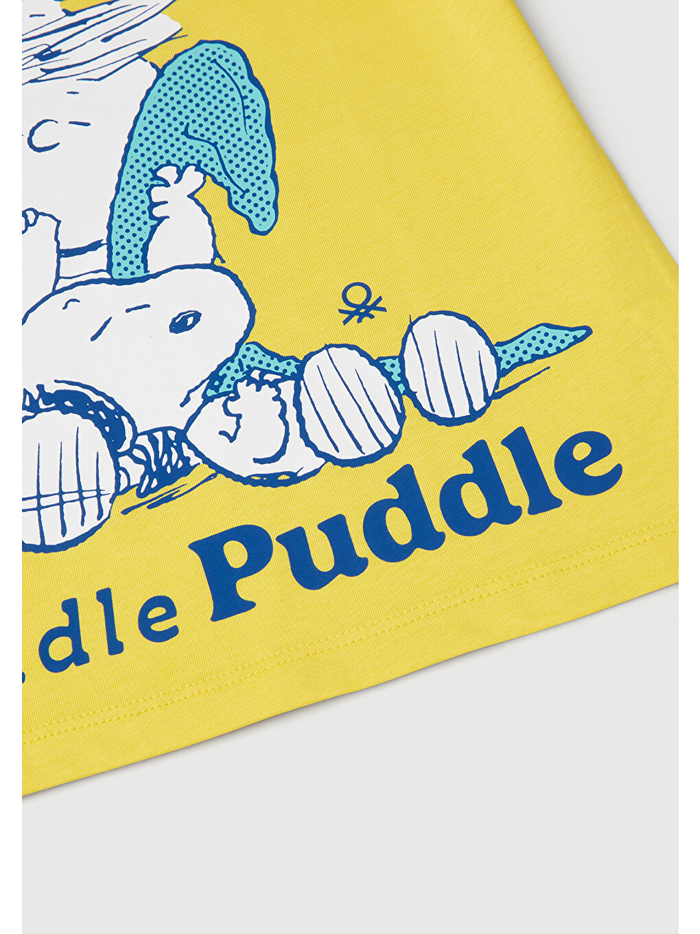Erkek Çocuk Sarı Peanuts Baskılı Tişört-2
