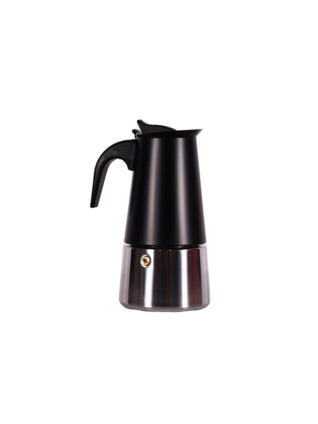 Any Morning Siyah FE001-6 Espresso Kahve Makinesi Paslanmaz Çelik İndüksiyonlu Moka Pot 300 Ml Siyah - 2