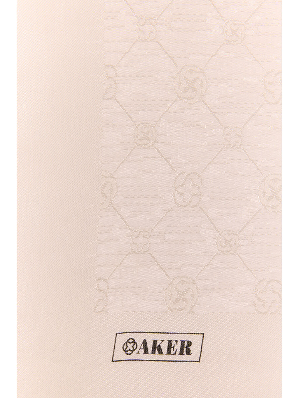 70X190 Cm Koza Ekru Şal-1