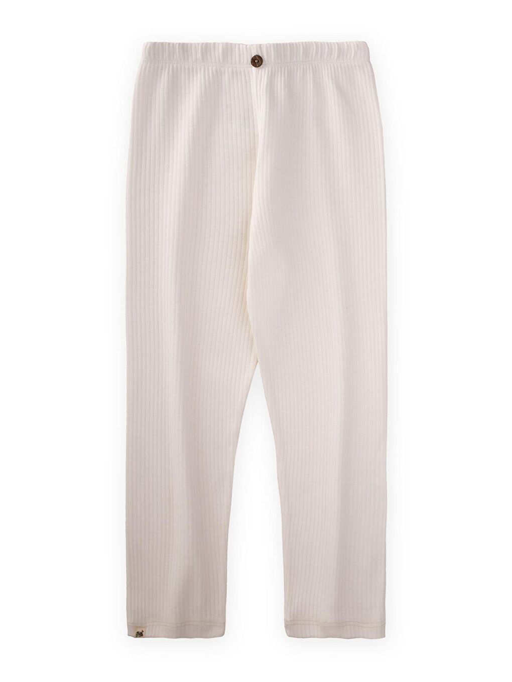 Fitilli Tayt 5-10 Yaş Kırık Beyaz