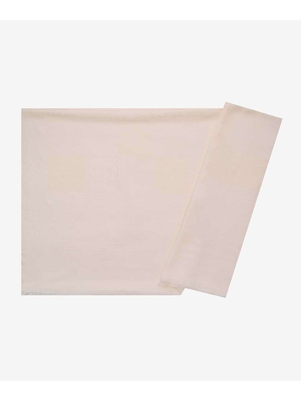 Ekru 75X190 Cm 2020500 Antik Monogram Şal