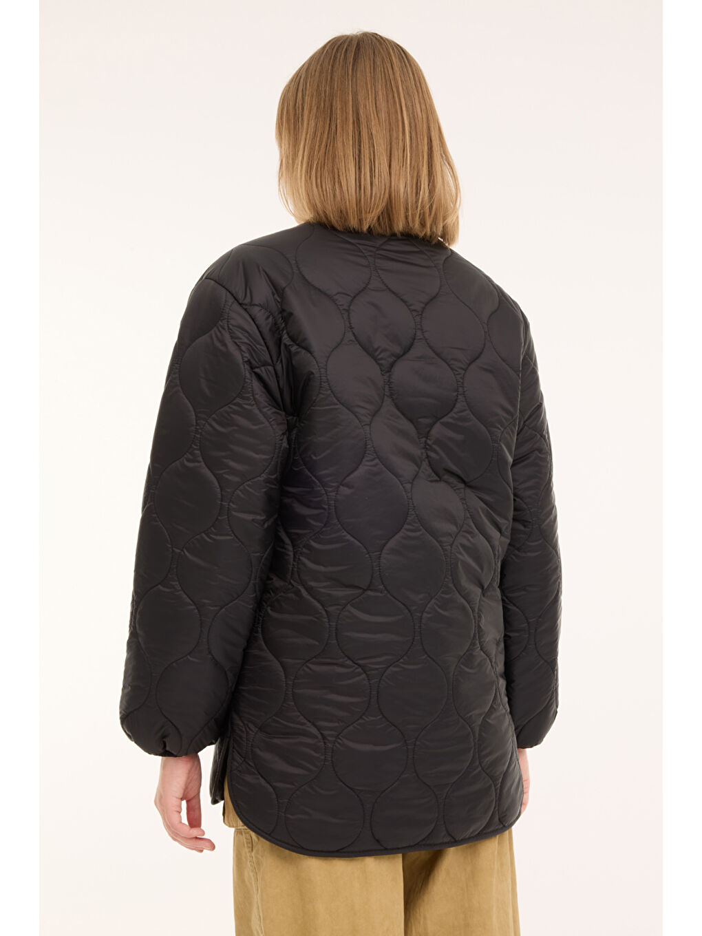 WL DARIAN 1GF652 4PR Siyah Kadın Mont-1