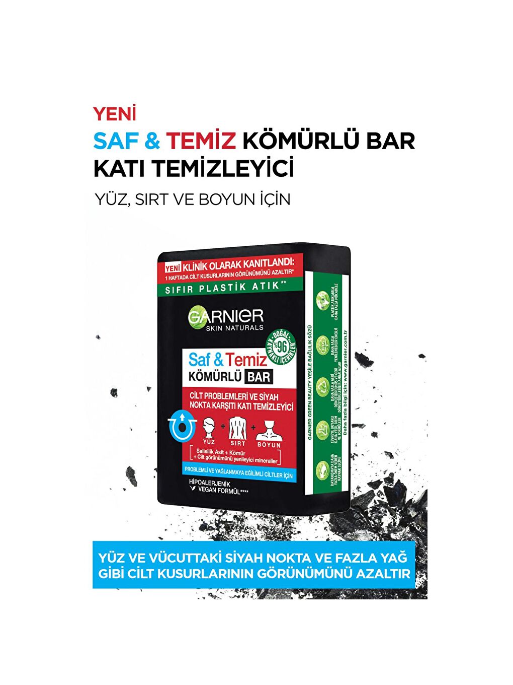 Saf & Temiz Siyah Nokta Karşıtı Kömürlü Bar-3