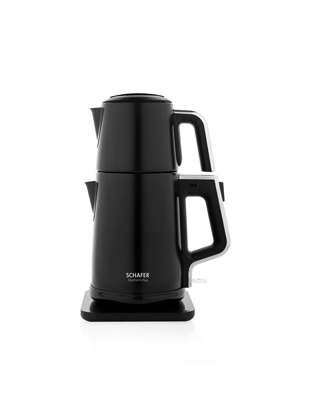 SCHAFER Teaform Plus Paslanmaz Çay Makinesi-Siyah
