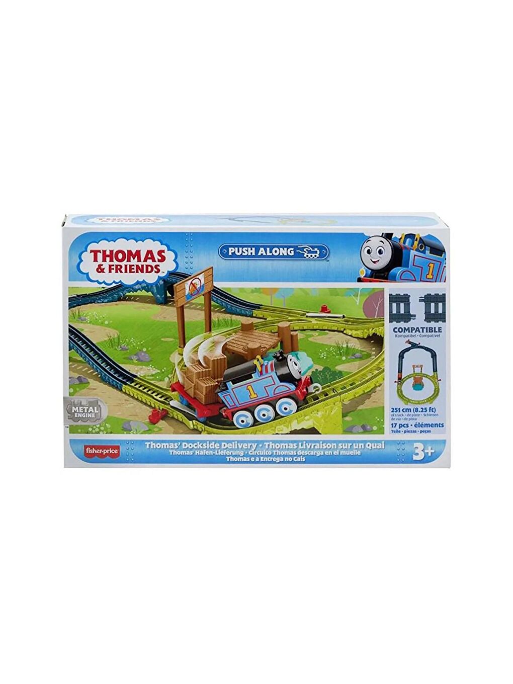 Thomas & Friends Karışık Tren Seti (Sür-Bırak) HPM64 - 2