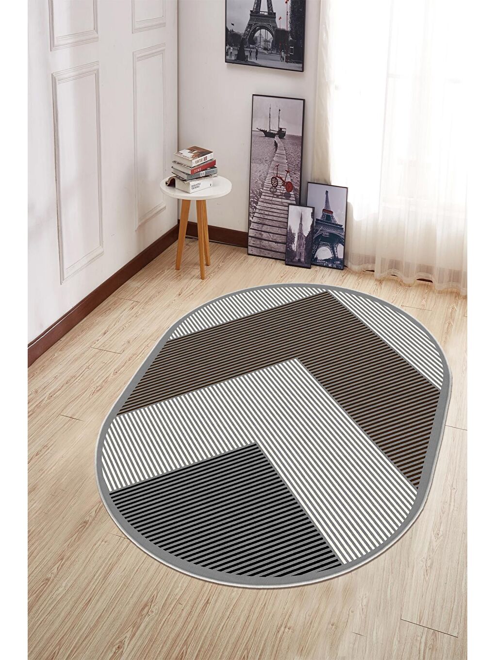 Karışık Dekoratif Özel Tasarım Yıkanabilir, Modern Halı  160x230-2