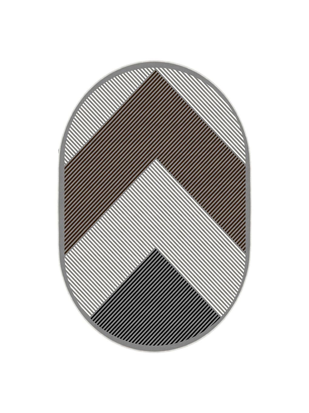 Karışık Dekoratif Özel Tasarım Yıkanabilir, Modern Halı  160x230-3