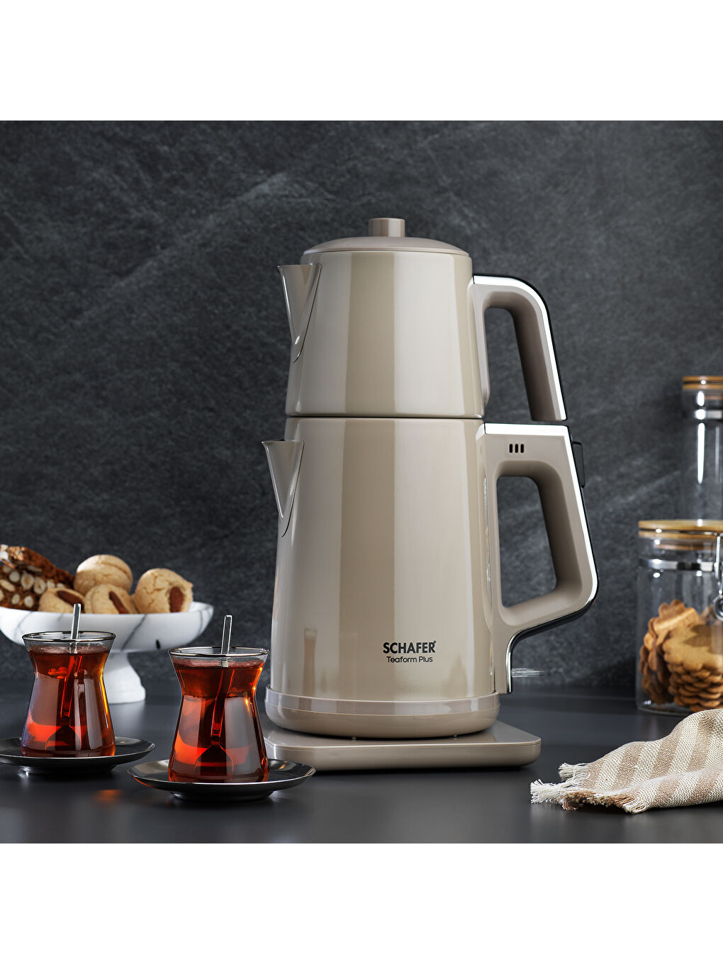 Teaform Plus Paslanmaz Çay Makinesi