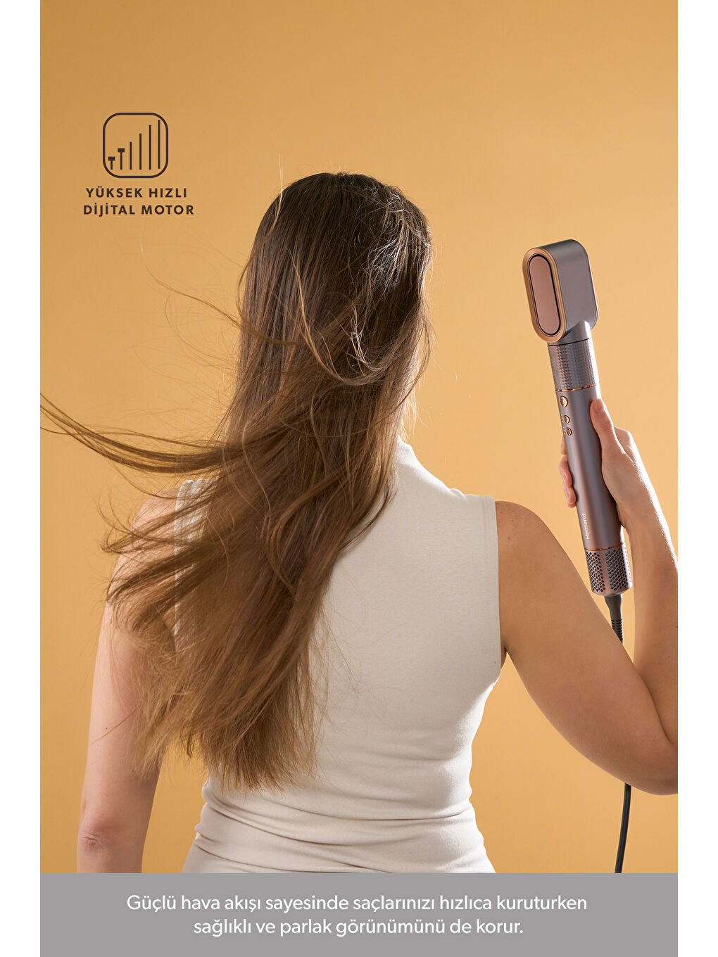 Hairmony 4606H Saç Kurutma ve Şekillendirme Seti Mor-2