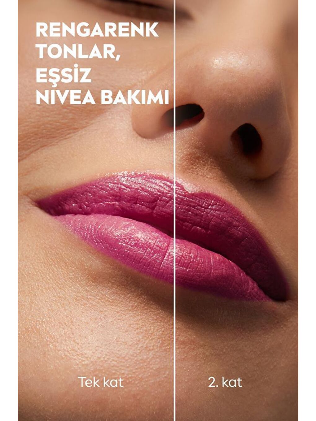 NIVEA Şeffaf Renkli Dudak Bakım Kremi - 5