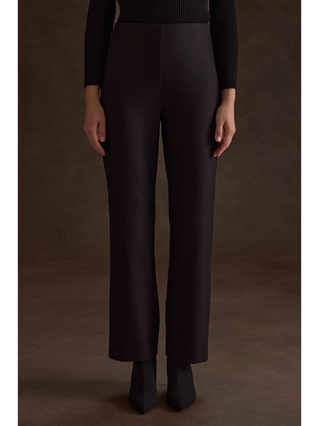 Siyah Klasik Pantolon-1