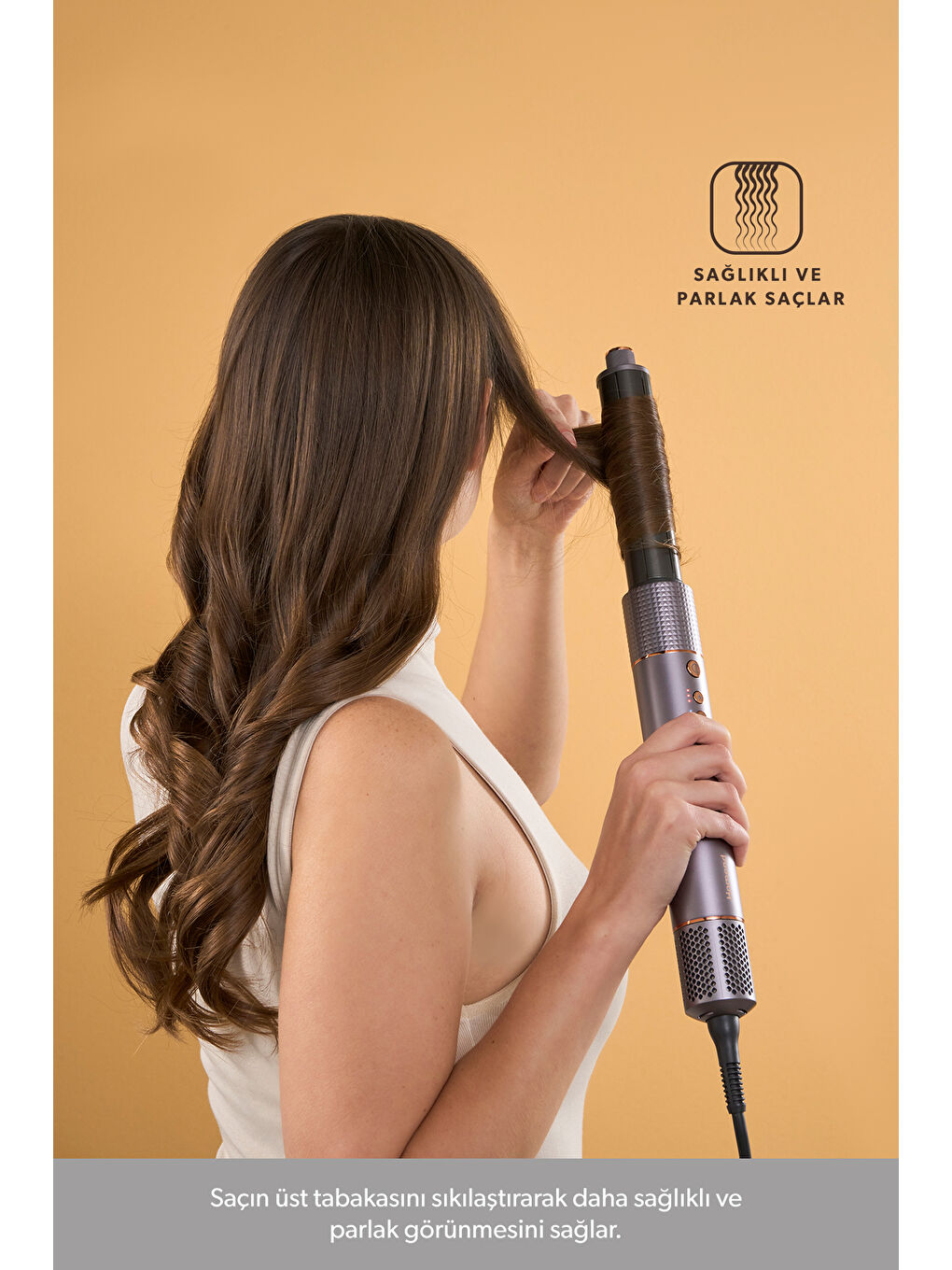 Hairmony 4606H Saç Kurutma ve Şekillendirme Seti Mor-4