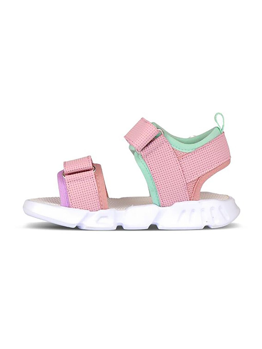 Pembe Jax 321.24Y.205 Günlük Cırtlı Kız Bebek Sandalet-1