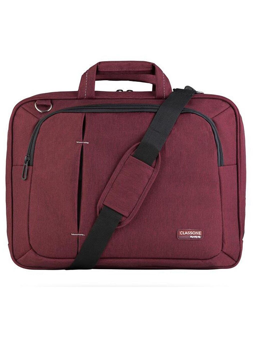 Bordo Su Geçirmez 15,6 inç Uyumlu Laptop Notebook El Çantası