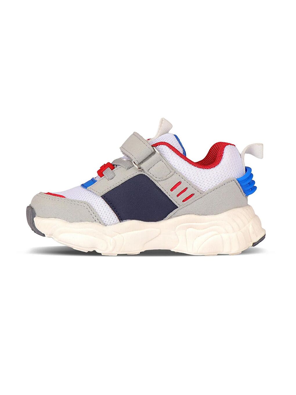 Beyaz Kong 346.24Y.140 Cırtlı Erkek Bebek Spor Ayakkabı-1