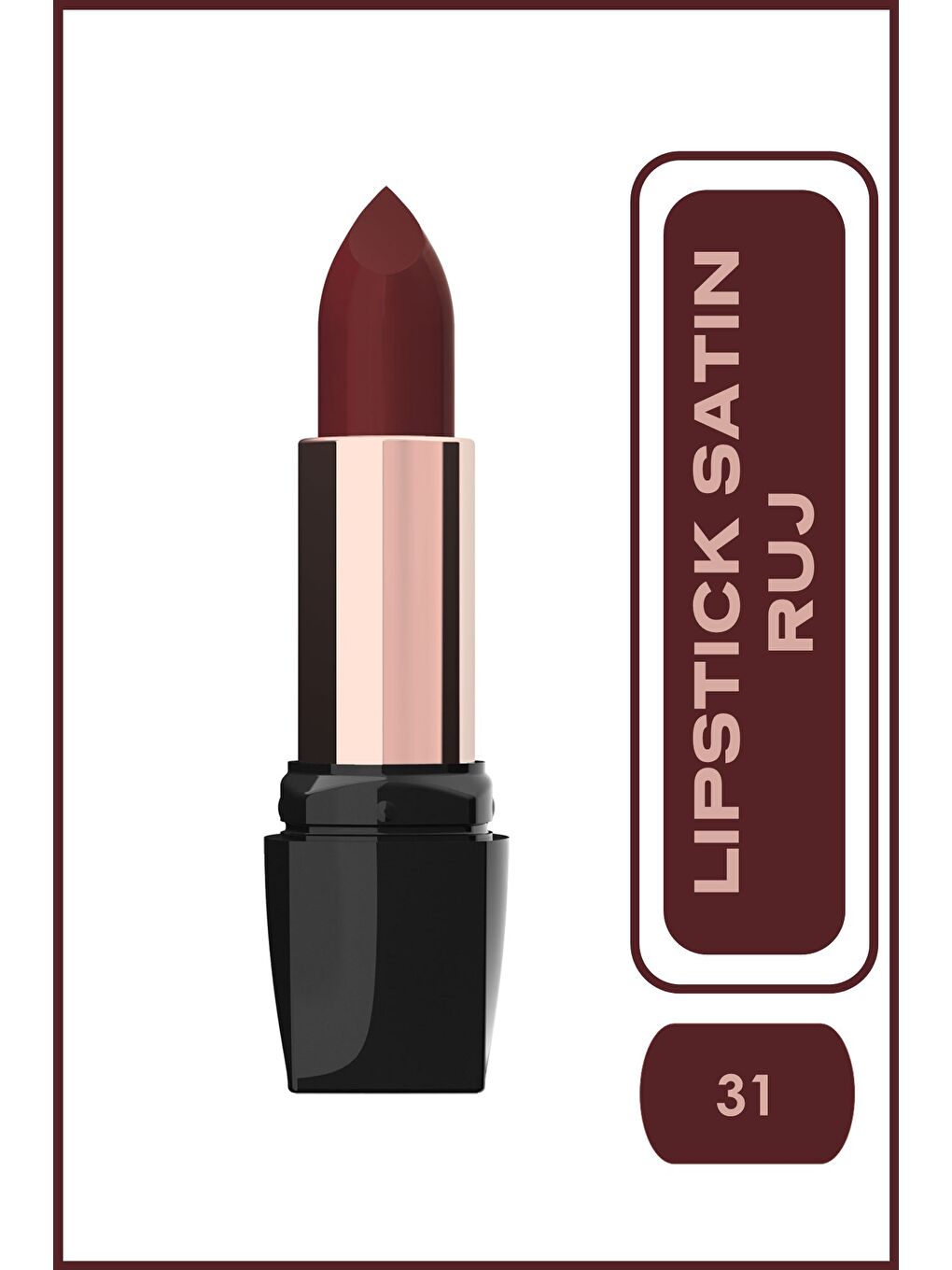 Satin Lipstick - 31 - Satin Ruj-1
