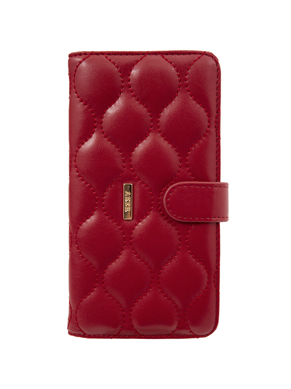Kırmızı Czdn30009 Dikdörtgen Çıtçıtlı Cüzdan-1