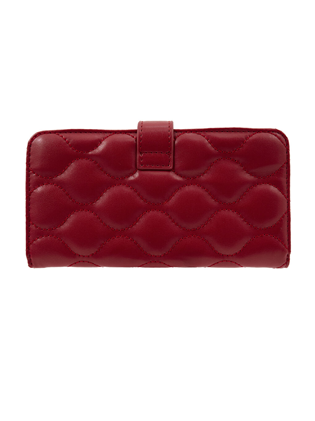 Kırmızı Czdn30009 Dikdörtgen Çıtçıtlı Cüzdan-4