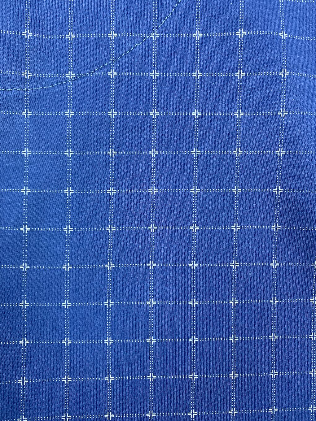 Lacivert Erkek Ekose %100 Pamuk Yüksek Kalite Rahat  Büyük Beden Pijama Altı-3