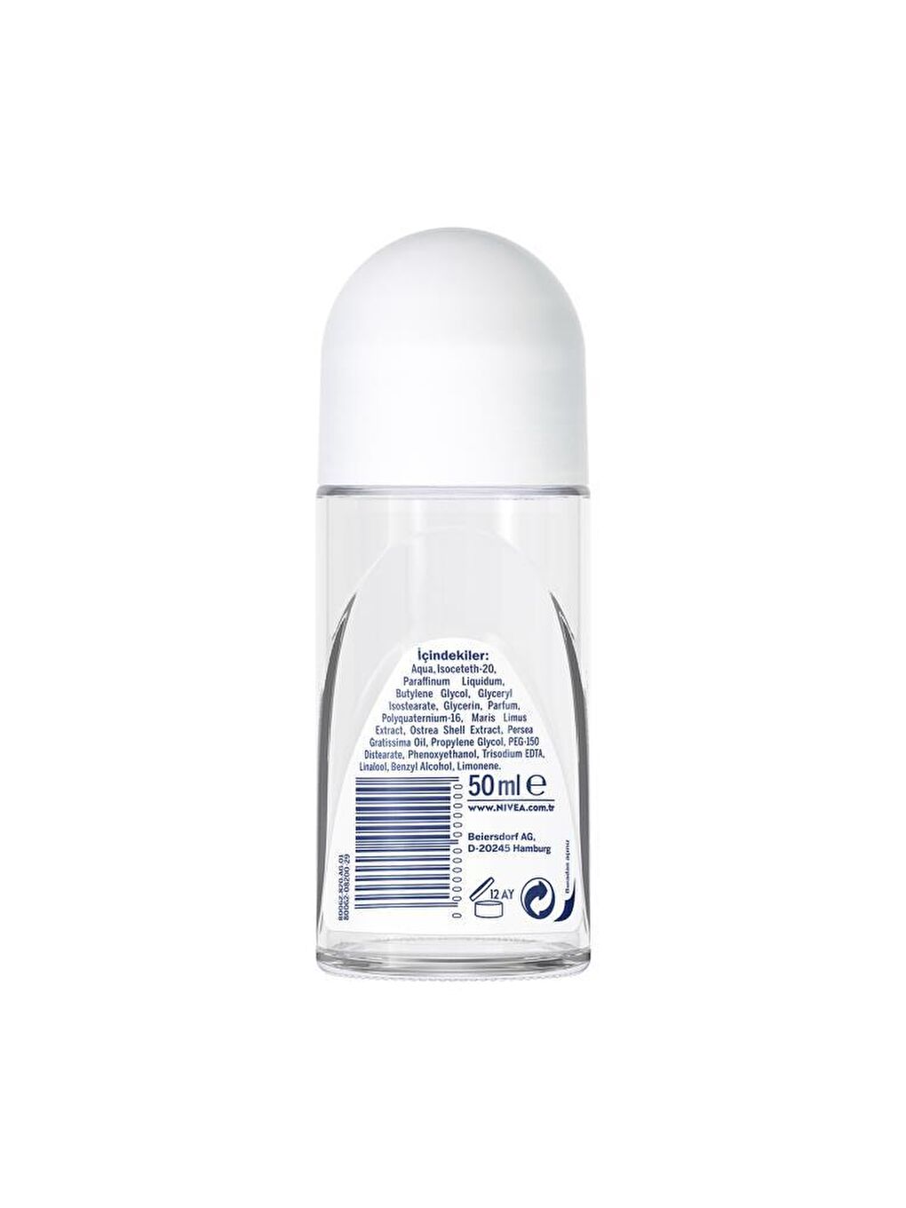 NIVEA Kadın Roll On Deodorant Fresh Flower, 48 Saat Deodorant Koruması 50 ml, Taze Çiçek Kokusu - 1