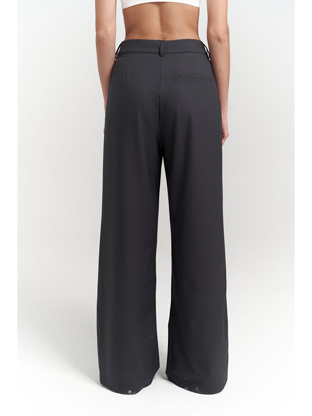 Halvyn Dar Kesim Blazer Antrasit Takım-6