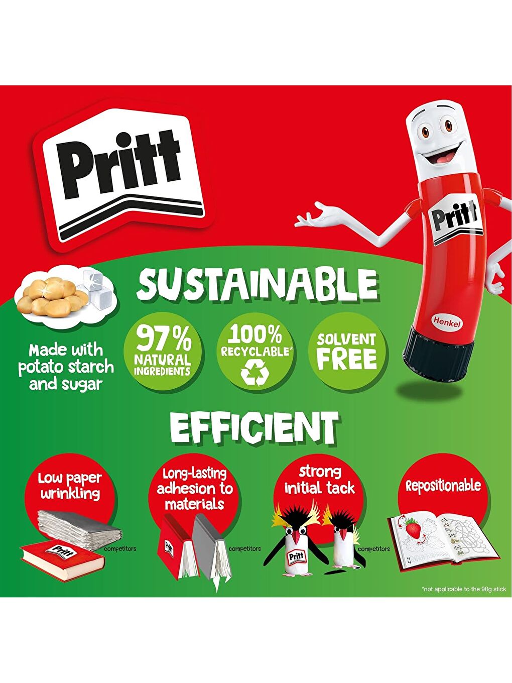 Pritt Stick Yapıştırıcı 43 gr 3 Adet - 7