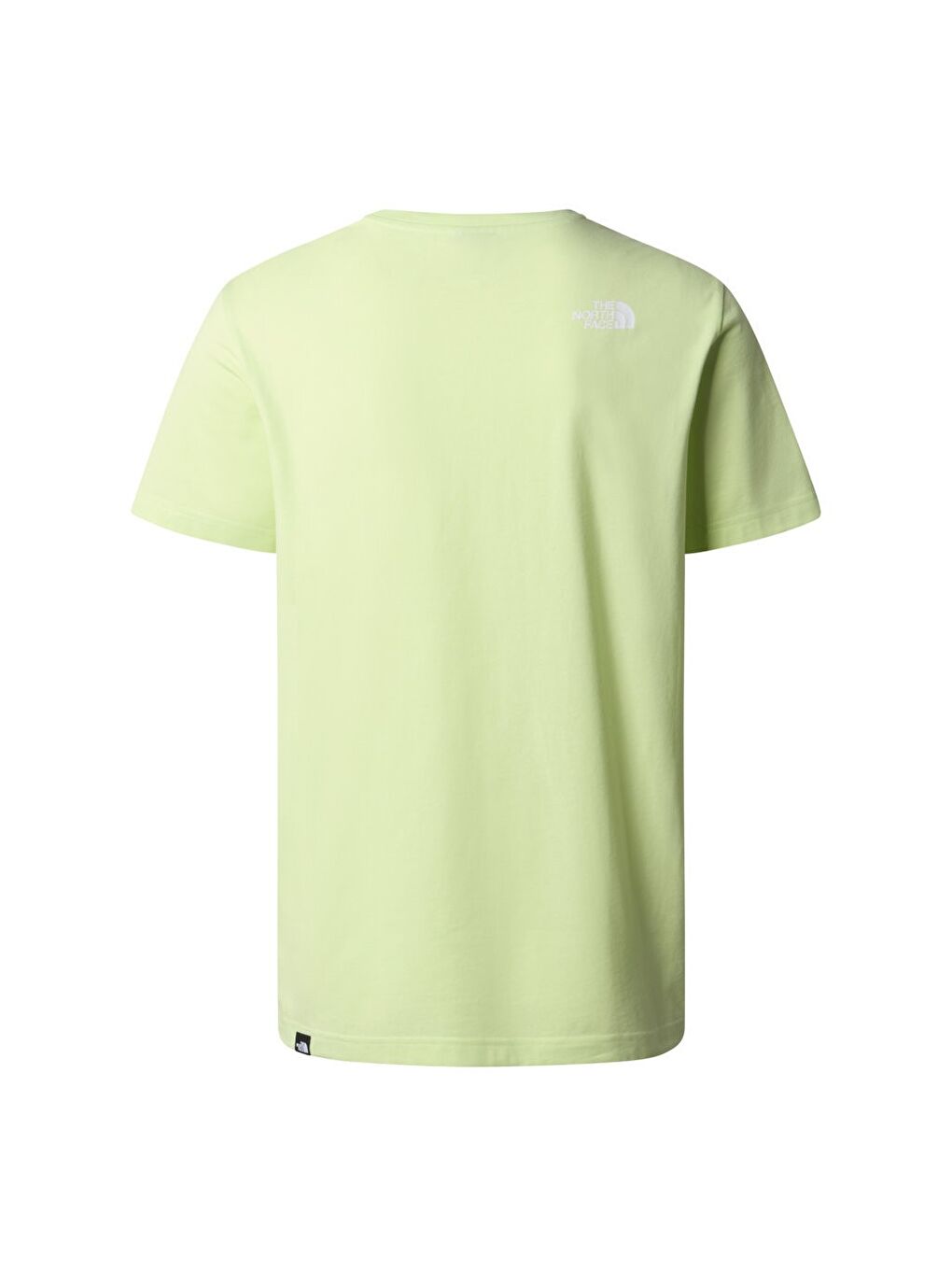 Simple Dome Erkek Yeşil Yuvarlak Yaka Tişört-1